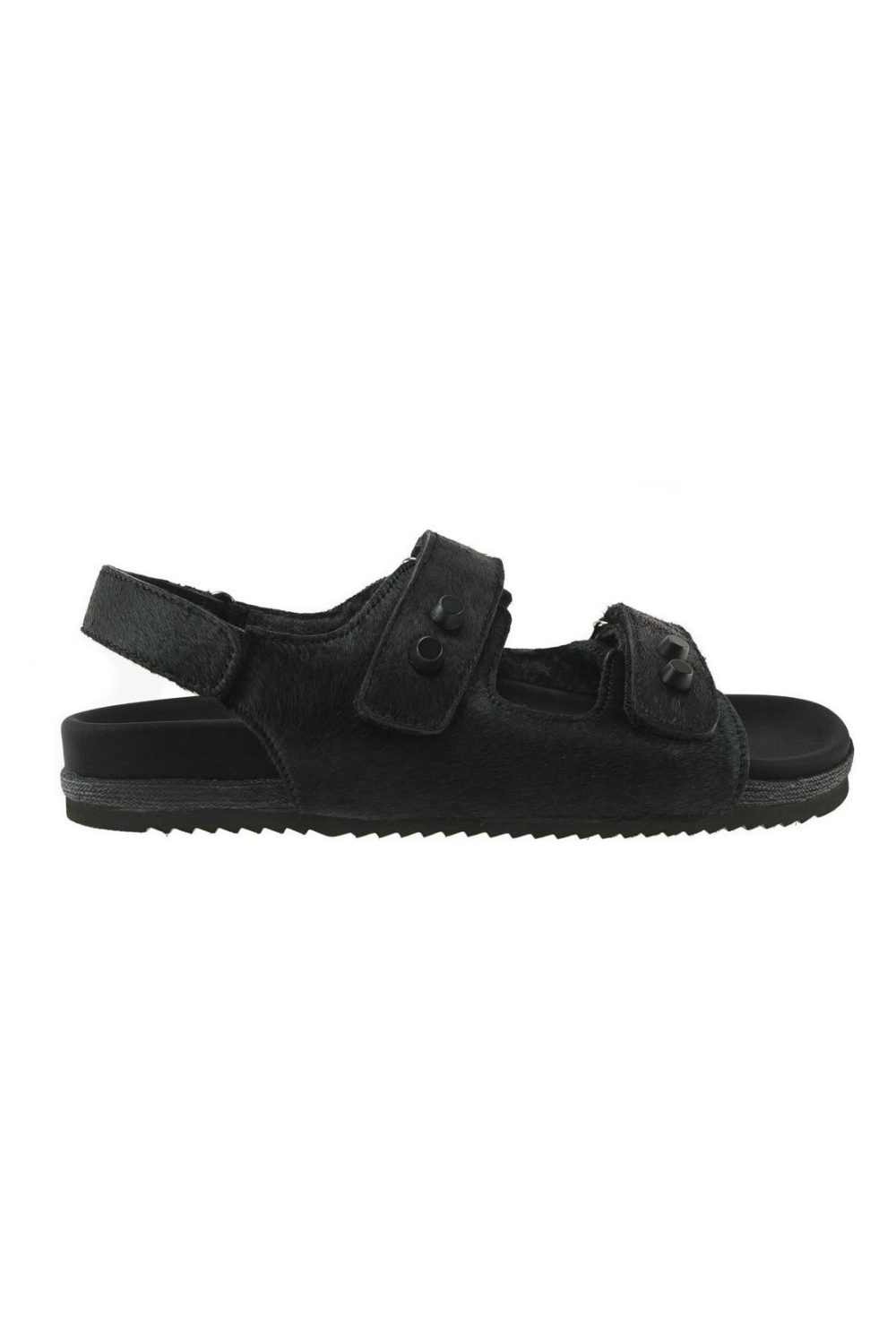 ROAM | Velcro Black Stap Sandal on Sale